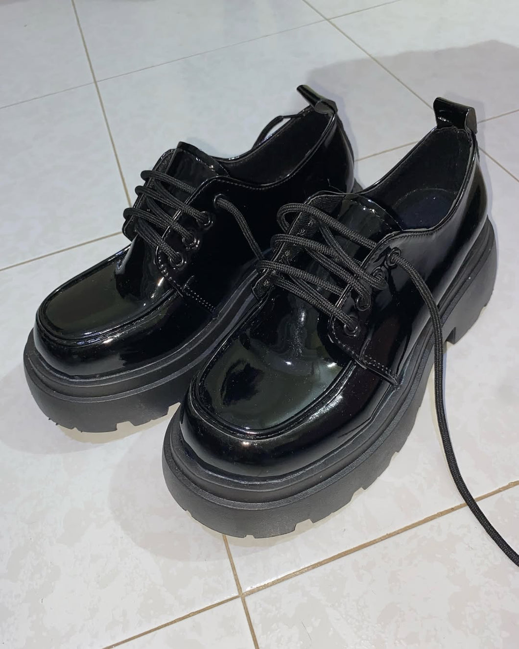 Edgy Thick Sole Oxfords